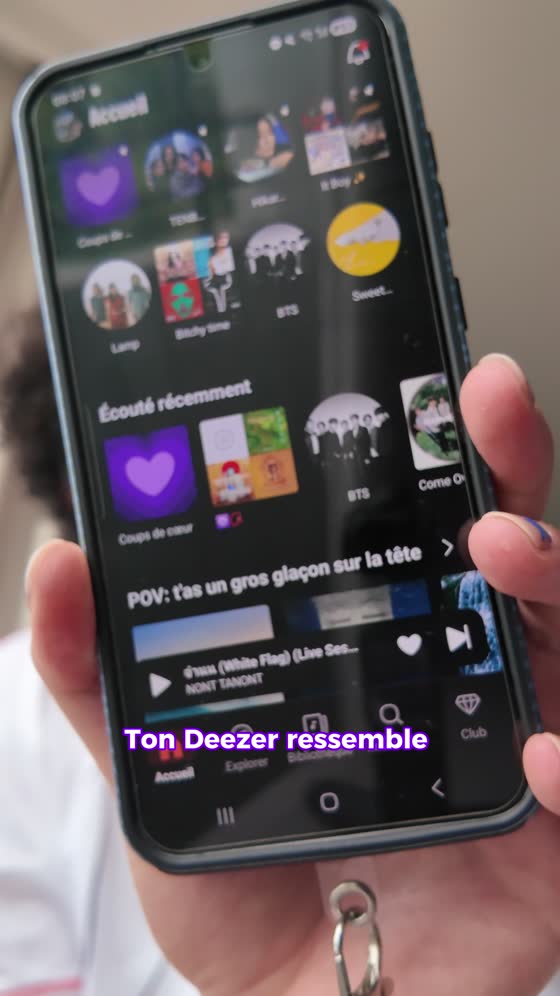 Vidéo UGC pour Deezer